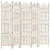 Puyallup Hand carved Room Divider 120×165 cm Solid Mango Wood