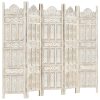 Puyallup Hand carved Room Divider 120×165 cm Solid Mango Wood