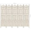 Puyallup Hand carved Room Divider 120×165 cm Solid Mango Wood