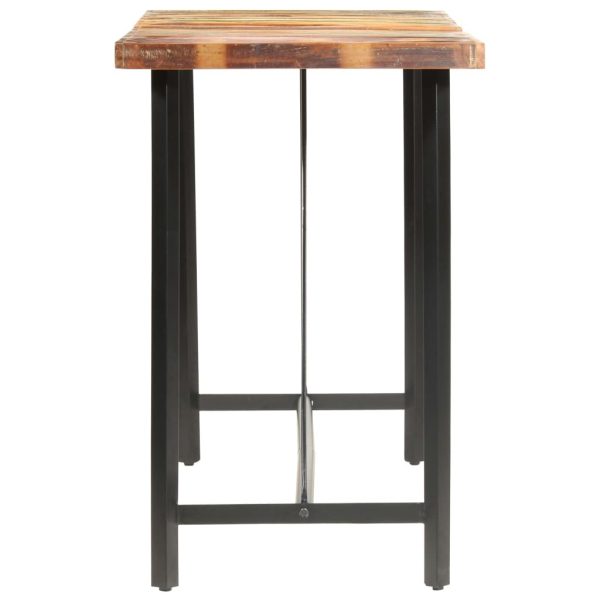 Bar Table 180x70x107 cm – Solid Reclaimed Wood