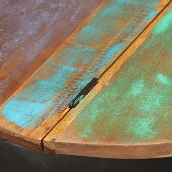 Coffee Table 53×43 cm – Solid Reclaimed Wood