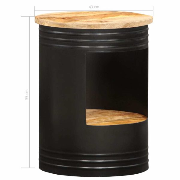 Coffee Table 43×55 cm – Solid Mango Wood