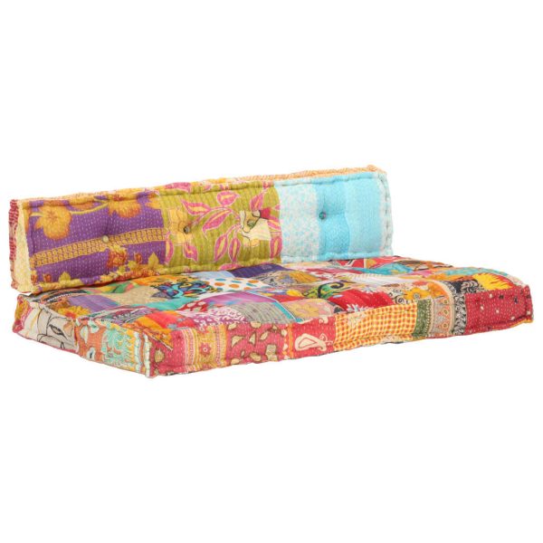 Pallet Sofa Cushion Fabric Patchwork – MULTICOLOUR