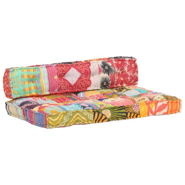 Pallet Sofa Cushion Fabric Patchwork – MULTICOLOUR