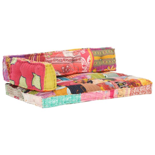 Pallet Sofa Cushion Fabric Patchwork – MULTICOLOUR