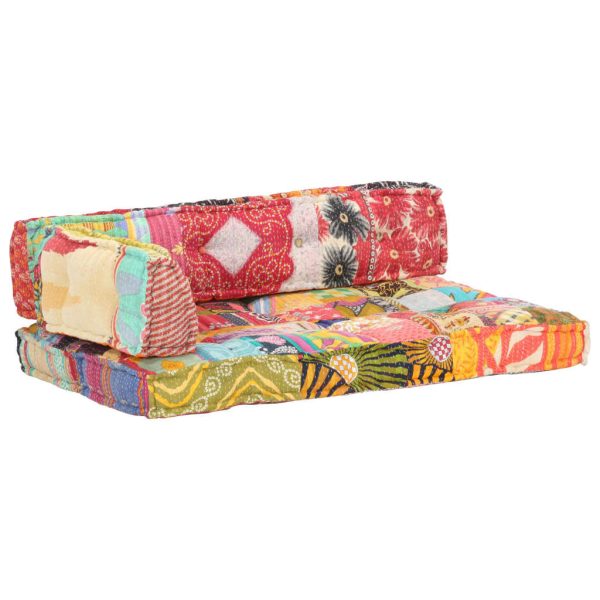 Pallet Sofa Cushion Fabric Patchwork – MULTICOLOUR