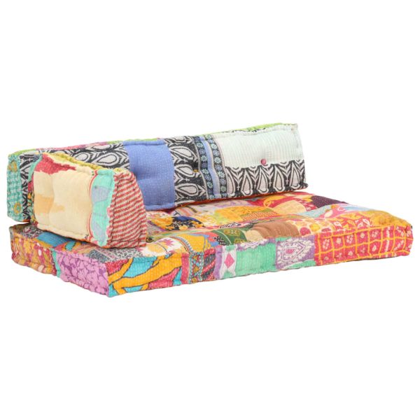 Pallet Sofa Cushion Fabric Patchwork – MULTICOLOUR