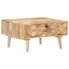 Coffee Table 68x68x38 cm – Solid Mango Wood