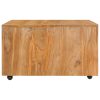 Coffee Table Solid Teak Wood – 80x80x40 cm