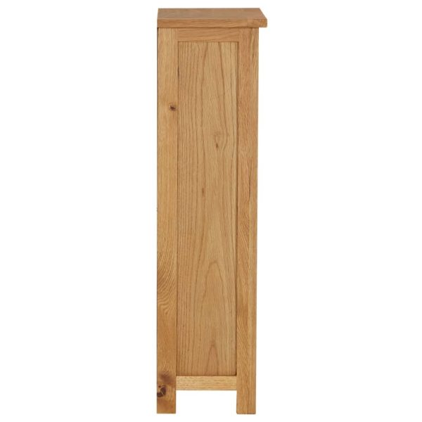 Bookcase Solid Oak Wood