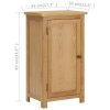 Cupboard 45x32x85 cm Solid Wood – Brown