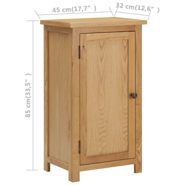 Cupboard 45x32x85 cm Solid Wood – Brown