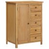 Wardrobe 76x52x105 cm Solid Wood – Brown