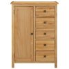 Wardrobe 76x52x105 cm Solid Wood – Brown