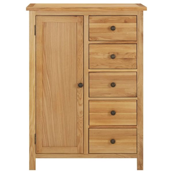 Wardrobe 76x52x105 cm Solid Wood – Brown