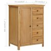 Wardrobe 76x52x105 cm Solid Wood – Brown