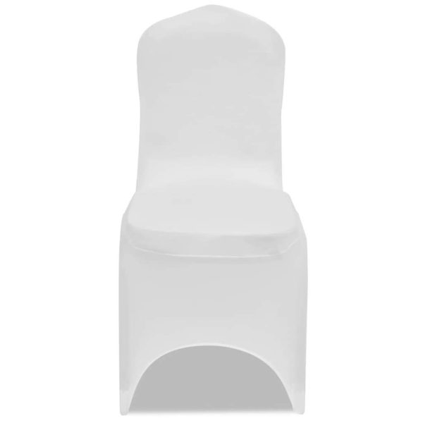 Chair Cover Stretch – White, 18