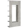 Hallway Cabinets 2 pcs Engineered Wood – Concrete Grey