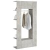 Hallway Cabinets 2 pcs Engineered Wood – Concrete Grey