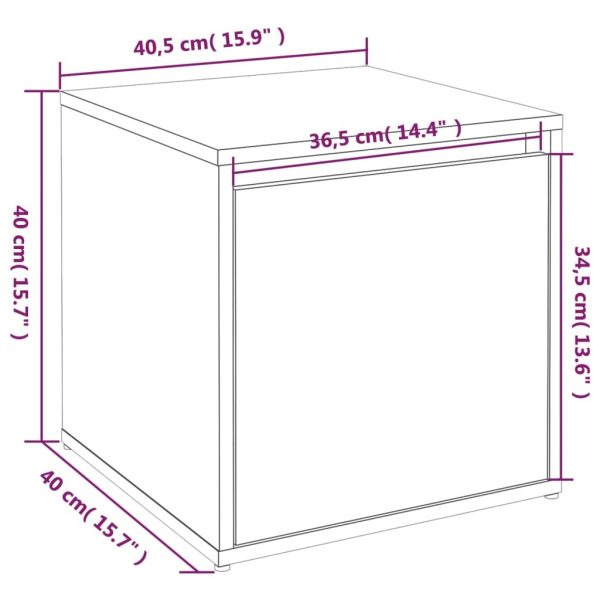 Hallway Furniture Set Engineered Wood – White