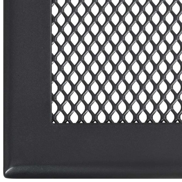 Folding Mesh Table Steel Anthracite – 120x60x72 cm