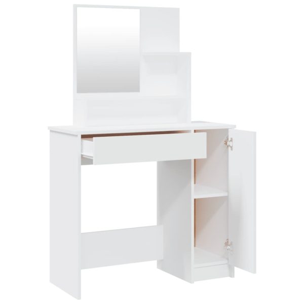 Dressing Table Set 86.5x35x136 cm – White