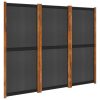 Ellicott Room Divider – 210×180 cm, Black