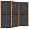 Ellicott Room Divider – 210×180 cm, Black