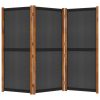 Ellicott Room Divider – 210×180 cm, Black