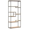 Bookcase 80x30x180 cm – Solid Acacia Wood