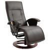 Massage Chair Faux Leather – Brown