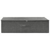 Storage Box Fabric 70x40x18 cm – Anthracite, 1