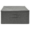 Storage Box Fabric 70x40x18 cm – Anthracite, 1