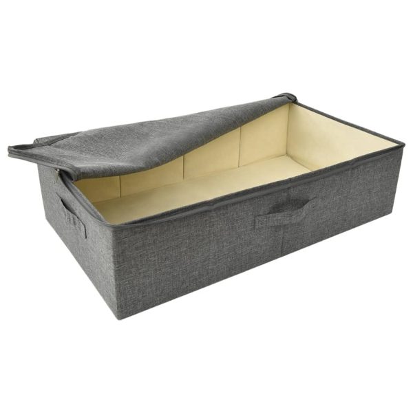 Storage Box Fabric 70x40x18 cm – Anthracite, 1