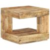 Coffee Table 45x45x40 cm – Solid Mango Wood