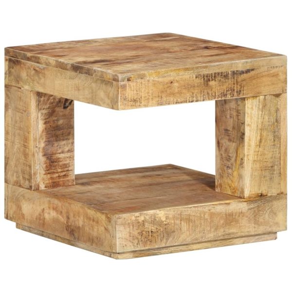 Coffee Table 45x45x40 cm – Solid Mango Wood