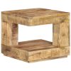 Coffee Table 45x45x40 cm – Solid Mango Wood