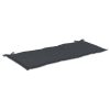 Garden Bench Cushion – 120x50x3 cm, Anthracite