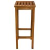 Bar Chairs Solid Acacia Wood – 2