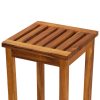 Bar Chairs Solid Acacia Wood – 2