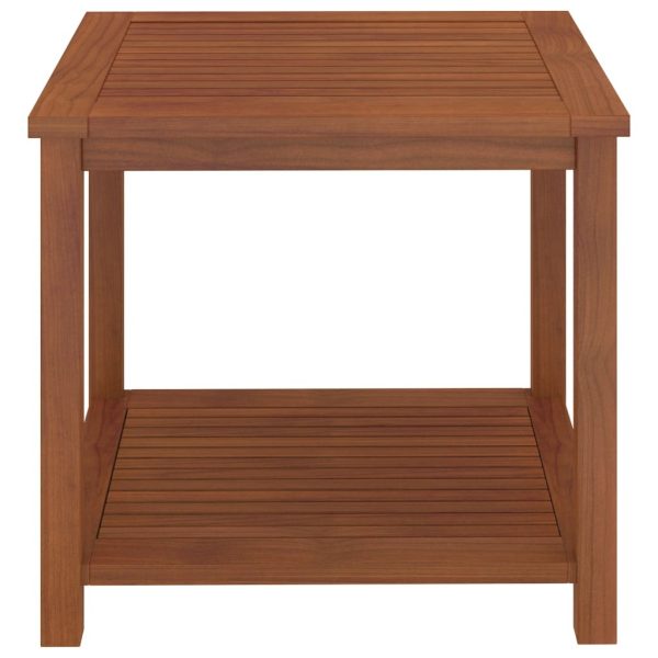 Side Table Solid Acacia Wood – 45x45x45 cm
