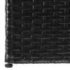 Garden Storage Box 150x100x100 cm Poly Rattan – Black