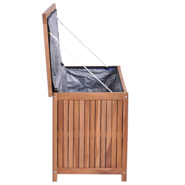 Garden Storage Box Solid Teak Wood – 120x50x58 cm