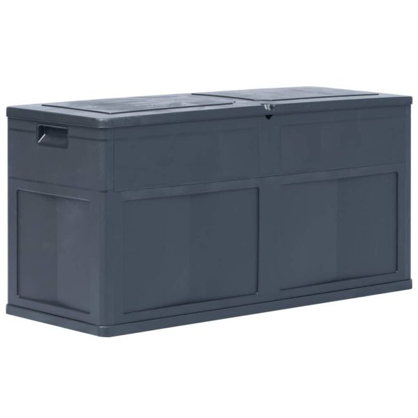 Garden Storage Box 320 L – Black