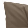 Cushion for Swing Chair Taupe Fabric – 100×98 cm