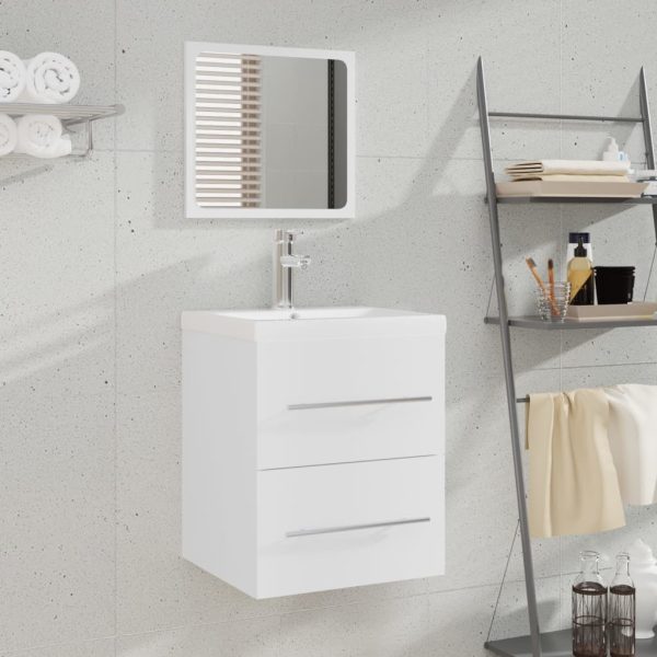 Bathroom Cabinet with Mirror 41×38.5×48 cm