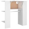 Hallway Cabinet 97.5x37x99 cm Engineered Wood – White