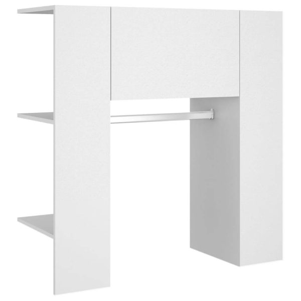 Hallway Cabinet 97.5x37x99 cm Engineered Wood – White