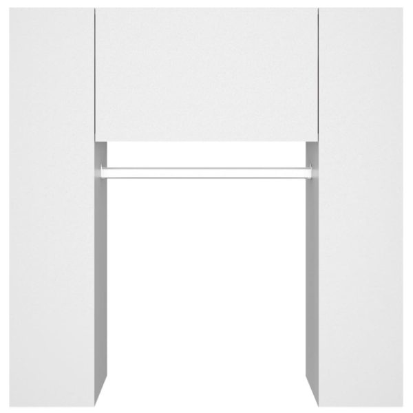 Hallway Cabinet 97.5x37x99 cm Engineered Wood – White