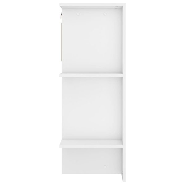 Hallway Cabinet 97.5x37x99 cm Engineered Wood – White